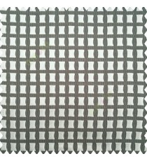 Grey beige color geometric square shapes vertical flowing thin lines polyester base fabric Main curtain